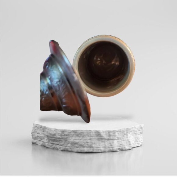 Beautiful Vintage handmade painting Beer tankard Made from Porcelain - Picture 5 of 6